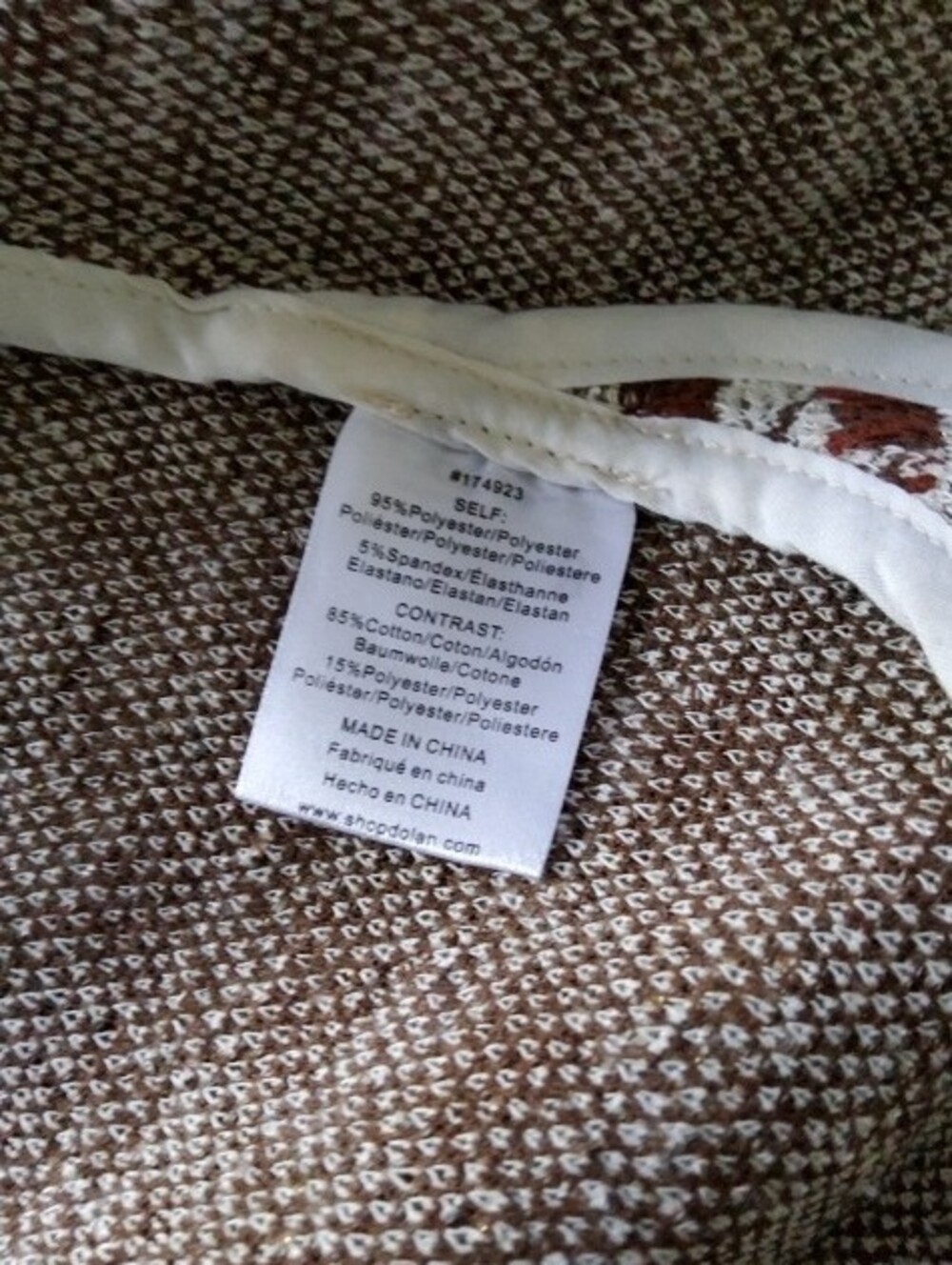 Anthropologie Dolan Left Coast Houndstooth Blazer Jacket NWT Size Large - Picture 11 of 16